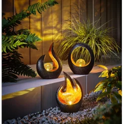 Die moderne Hausfrau Solarleuchte Bogen