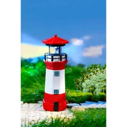 Die moderne Hausfrau Solar-Leuchtturm