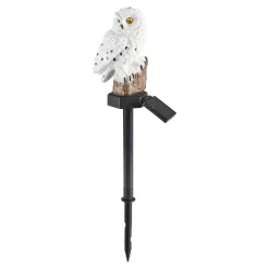 Die moderne Hausfrau Solarstecker "Eule" weiß