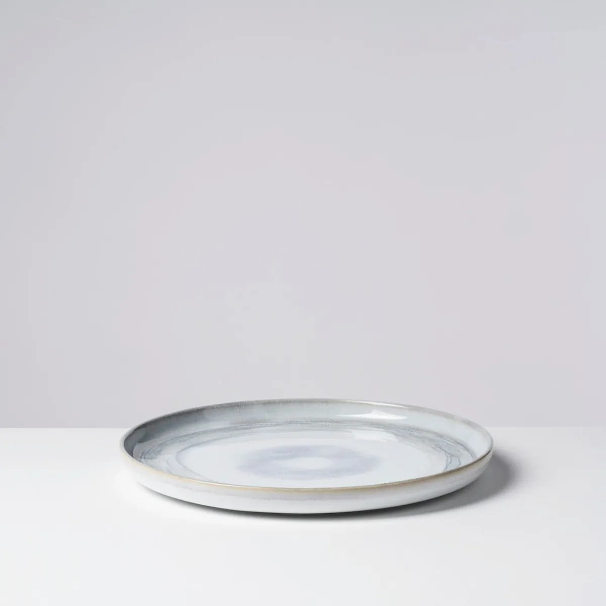 Die moderne Hausfrau Speiseteller-Set, Steinzeug TIEFER SEE Blau / Grün