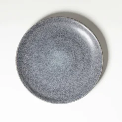 Die moderne Hausfrau Speisteller-Set, Steinzeug Moos'N'Stein Grau