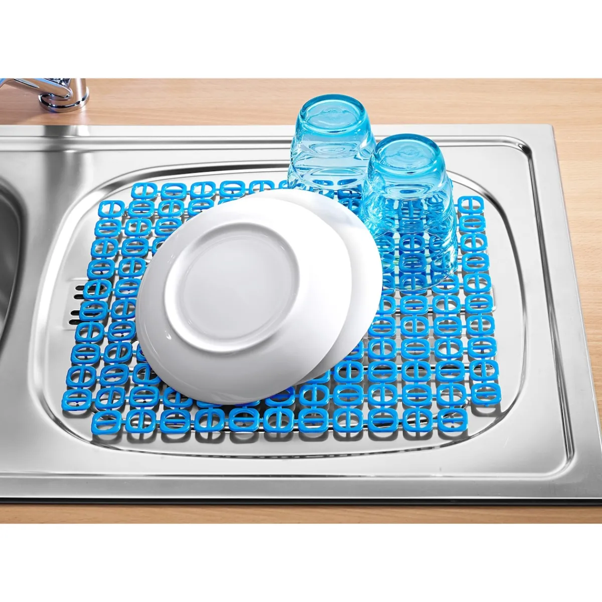 Die moderne Hausfrau Spül-Matte, 2 Stück