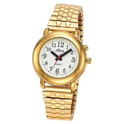 Damen Die moderne Hausfrau Sprechende Armbanduhr