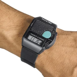 Damen Die moderne Hausfrau Sprechende Armbanduhr