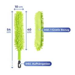 Die moderne Hausfrau Staubschwert mit 2 Bezügen