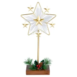 Die moderne Hausfrau Stern mit Ständer „Sternenstaub“