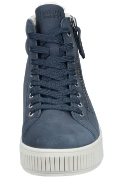 Damen Die moderne Hausfrau Stiefel blau