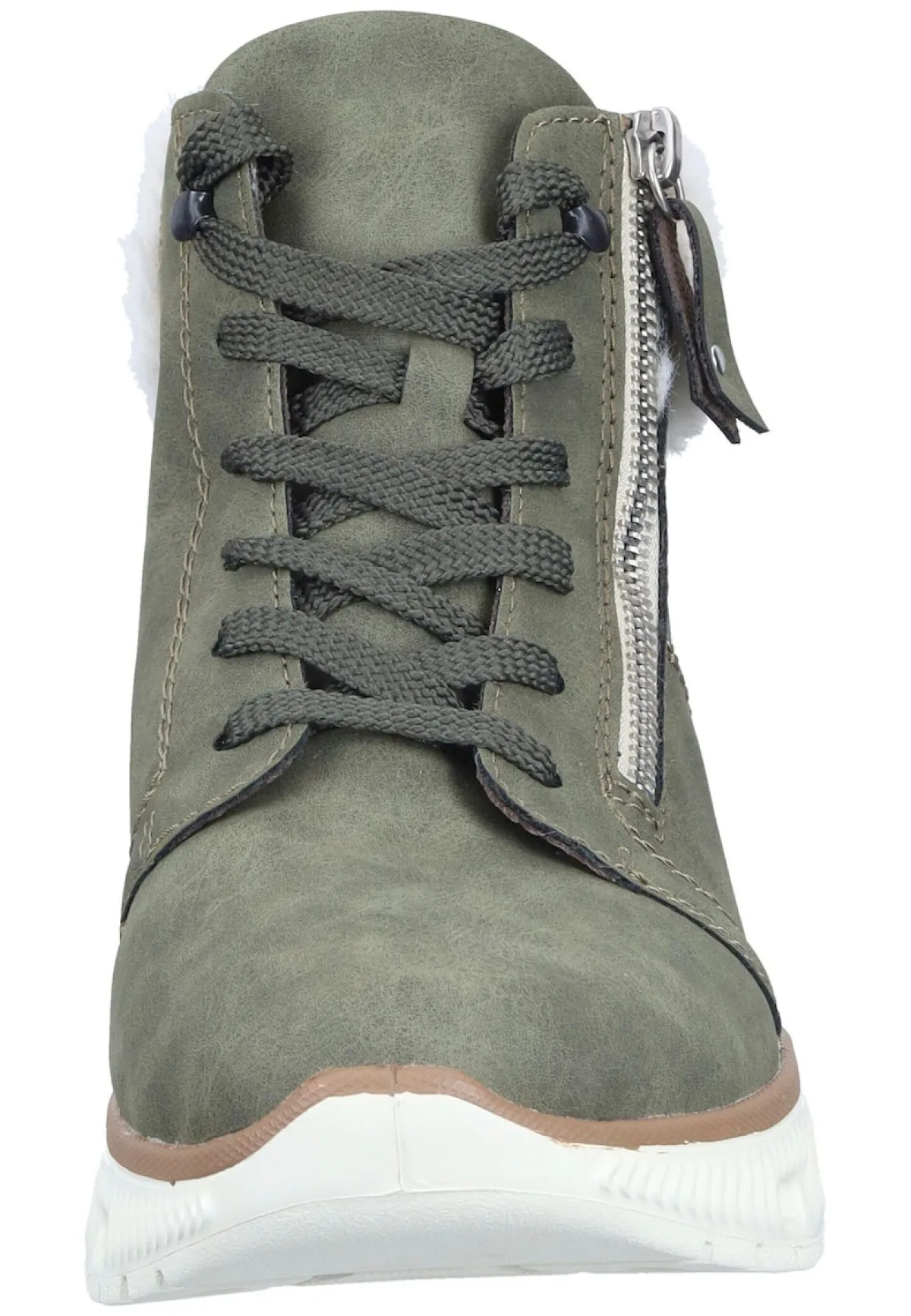 Damen Die moderne Hausfrau Stiefel grün