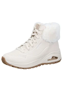 Damen Die moderne Hausfrau Stiefel weiß