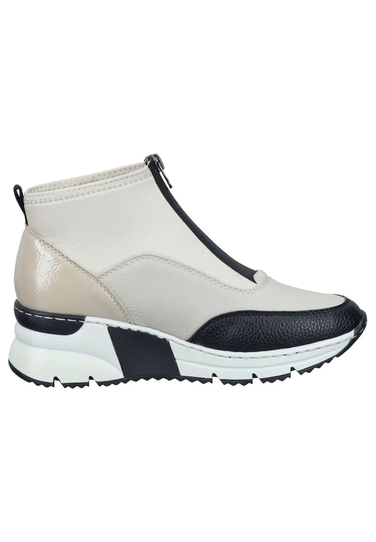 Damen Die moderne Hausfrau Stiefeletten beige