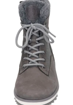 Damen Die moderne Hausfrau Stiefeletten hellgrau