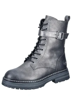 Damen Die moderne Hausfrau Stiefeletten silber