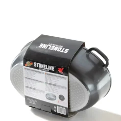 Die moderne Hausfrau STONELINE Bräter Schmortopf Oval 39x26 cm | mit Deckel