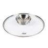 Die moderne Hausfrau STONELINE Glasdeckel 24 cm mit Aroma-Deckel | Edelstahl