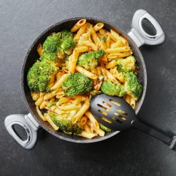 Die moderne Hausfrau STONELINE Gourmundo Servierpfanne 24 cm | Grau