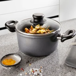 Die moderne Hausfrau STONELINE Kochtopf 18 cm | mit Deckel