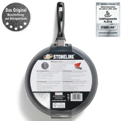 Die moderne Hausfrau STONELINE Made in Germany Bratpfanne 28 cm | ohne Deckel