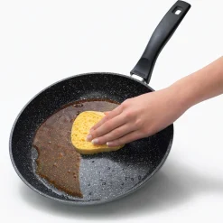 Die moderne Hausfrau STONELINE Pfannen-Set 3-teilig 20/24/28 cm | ohne Deckel