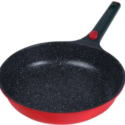 Die moderne Hausfrau STONELINE SMART Bratpfanne 28 cm | ohne Deckel - Rot