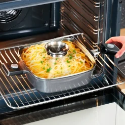 Die moderne Hausfrau STONELINE SMART Pfannen-Set 6-teilig 20/24/28 mit abnehmbaren Griffen | ohne Deckel