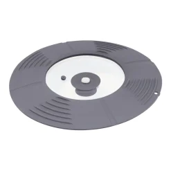 Die moderne Hausfrau STONELINE Universal Glasdeckel 16/18/20/22/24/26/28 | Grau