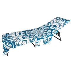 Die moderne Hausfrau Strandliegen-Auflage "Ornament"