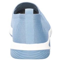 Damen Die moderne Hausfrau Stretch-Ballerina „Aktiv“ blaugrau