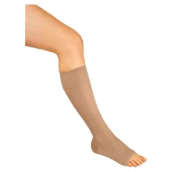 Die moderne Hausfrau Stützkniestrümpfe, 2 Paar silk & schwarz