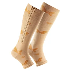 Die moderne Hausfrau Stützstrumpf "Schmetterling", 1 Paar
