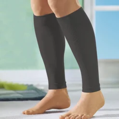 Die moderne Hausfrau Stützstulpen schwarz