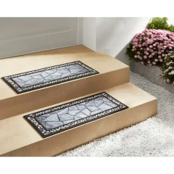 Die moderne Hausfrau Stufenmatten „Steine“, 2 Stück