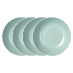 Die moderne Hausfrau Suppenteller „Basic“, 4 Stück mint