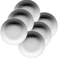 Die moderne Hausfrau Suppenteller, Porzellan Barca