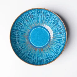 Die moderne Hausfrau Suppenteller-Set, Steinzeug Eisfall