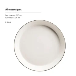 Die moderne Hausfrau Tafelservice , Porzellan Sita