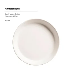 Die moderne Hausfrau Tafelservice , Porzellan Sita