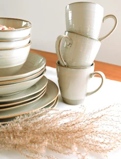 Die moderne Hausfrau Tafelservice, Keramik Nottingham Beige