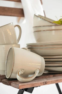 Die moderne Hausfrau Tafelservice, Keramik Nottingham Beige