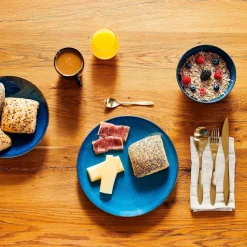 Die moderne Hausfrau Tafelservice, Keramik OSSIA Königsblau