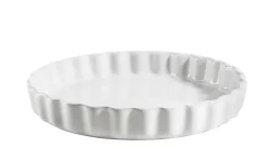 Die moderne Hausfrau Tarteform 27 cm, Keramik KITCHEN TIME Weiß