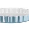 Die moderne Hausfrau Tarteform 27 cm, Keramik KITCHEN TIME Blau