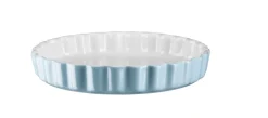 Die moderne Hausfrau Tarteform 27 cm, Keramik KITCHEN TIME Blau