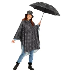 Damen Die moderne Hausfrau Taschen-Regenhut 