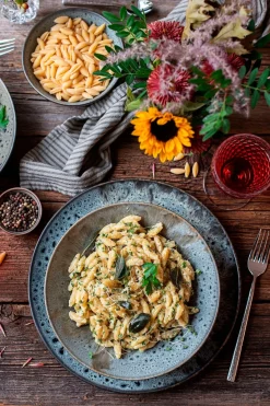 Die moderne Hausfrau Teller Set, Steinzeug Carellia Grau