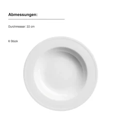 Die moderne Hausfrau Tellerservice, Porzellan Arlona