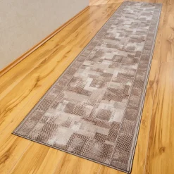 Die moderne Hausfrau Teppich "Tetris" beige