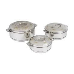 Die moderne Hausfrau Thermoschüssel "Galant", Edelstahl Set, 6 Teile