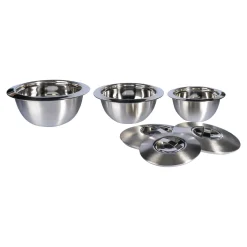 Die moderne Hausfrau Thermoschüssel mit Deckel, Edelstahl Set