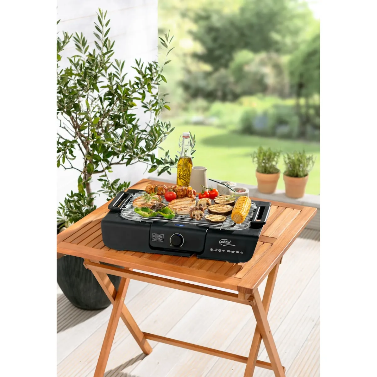 Die moderne Hausfrau Tischgrill "Deluxe"