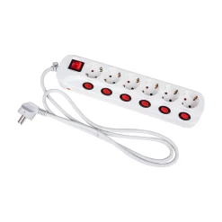 Die moderne Hausfrau Tisch-Steckdose 6-fach